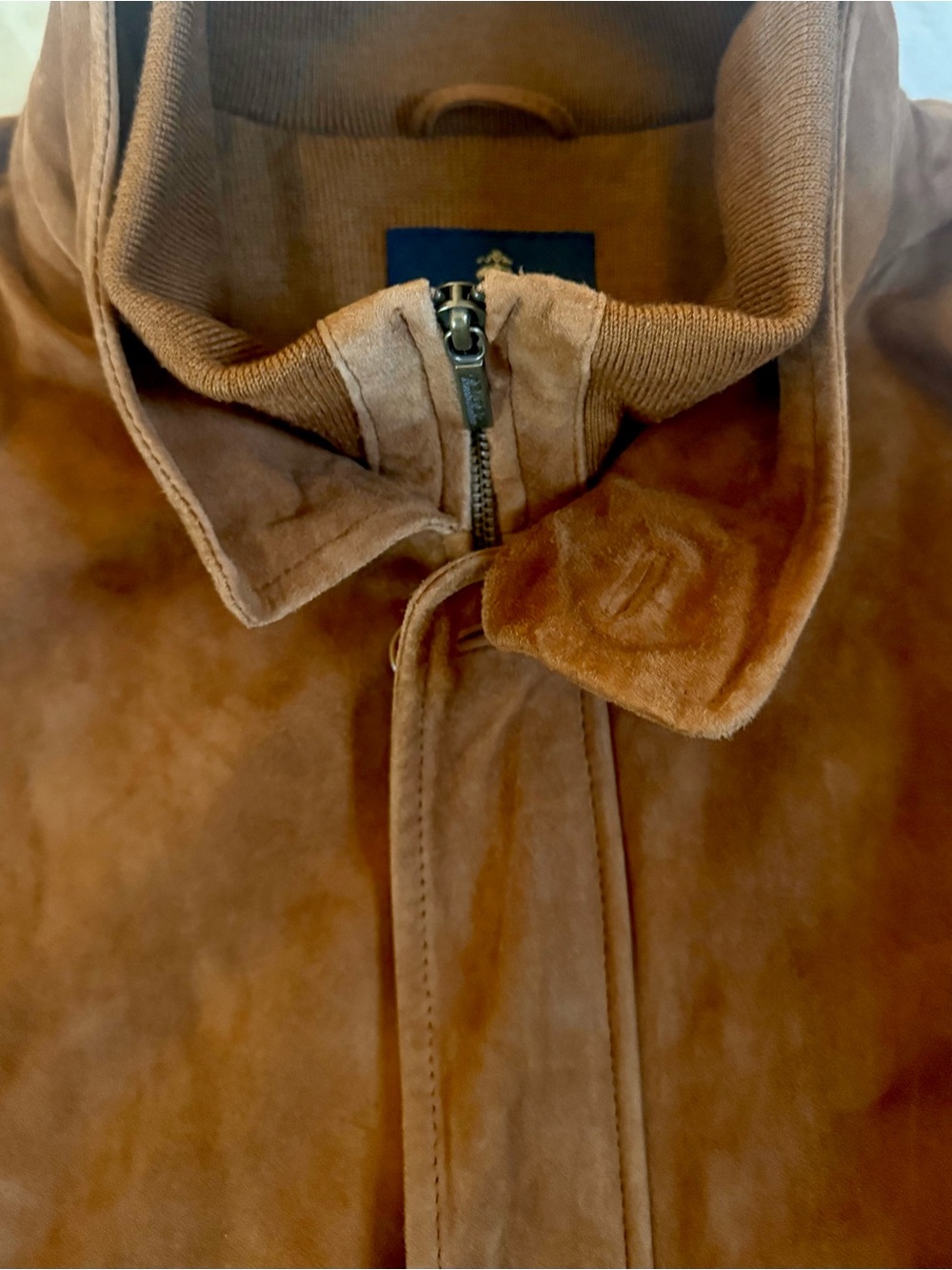 Brooks Brothers Suede Coat men’s M - Picture 5 of 10